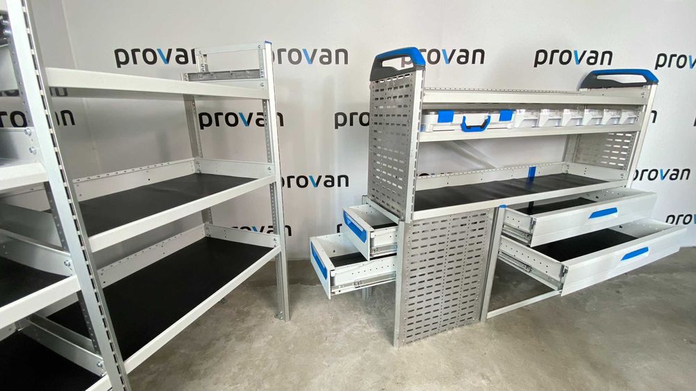 ZABUDOWA WARSZTATOWA serwisowa SORTIMO pojemniki szuflady półki