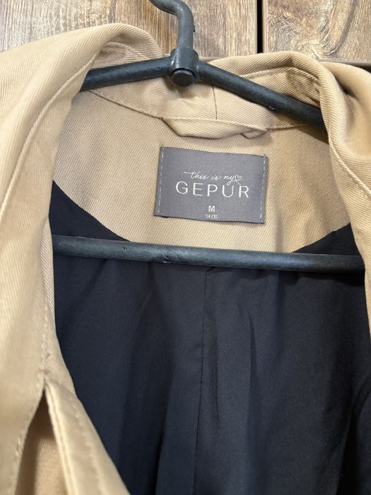Хлопковий тренч Gepur