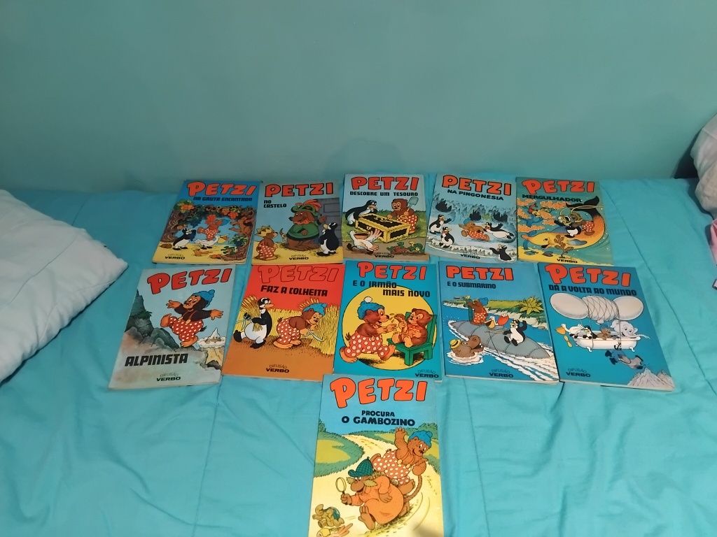 Bandas desenhadas do Petzi