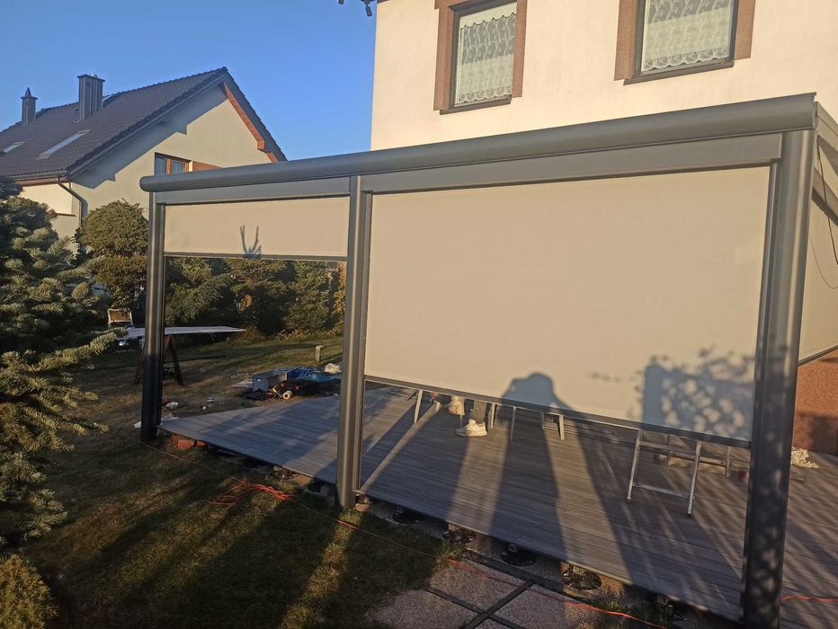 DACHY TARASOWE / Pergole/ Zabudowa Tarasów