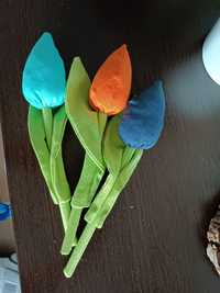 Kwiaty rękodzieło, tulipany rękodzieło
