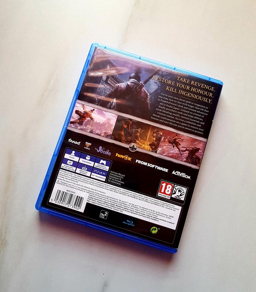 ‼️Sekiro Shadows Die Twice ps4/ps5 PL.