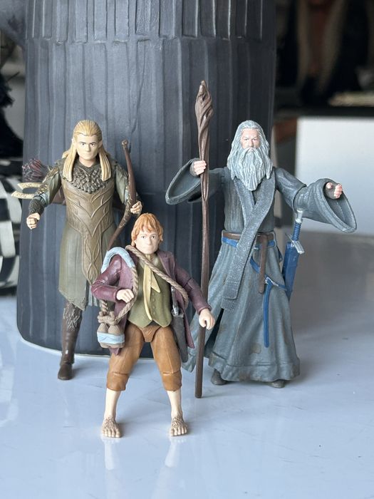 Figuras Hobbit e Senhor dos Aneis