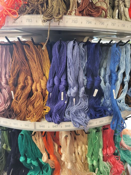 Mulina dmc 20szt różne kolory