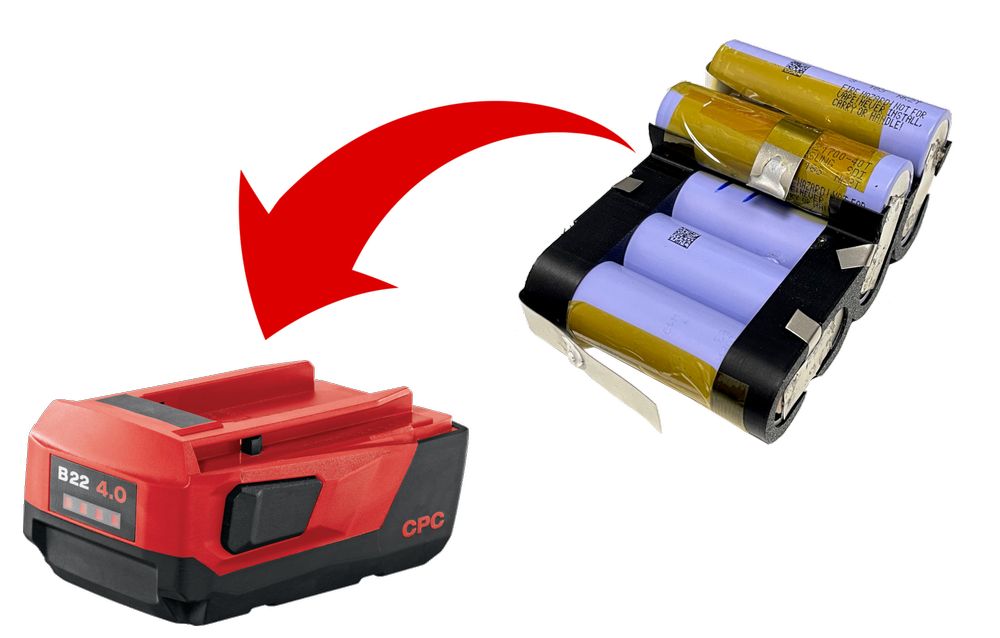 Akumulator litowo-jonowy do Hilti B22 4,0Ah 4000 mAh 21,6V