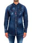DSQUARED2 unikatowa męska koszula MADE IN ITALY-40%%%