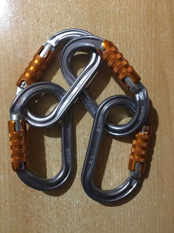 4x Petzl Karabinek OK Triact Lock