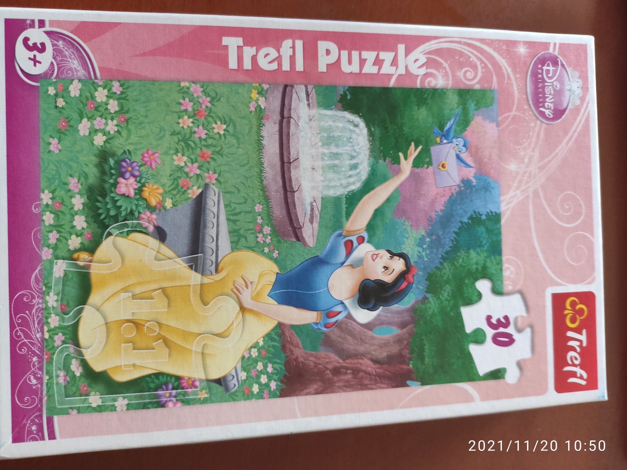 Puzzle Księżniczka Disney firmy Trefl 30 elementów