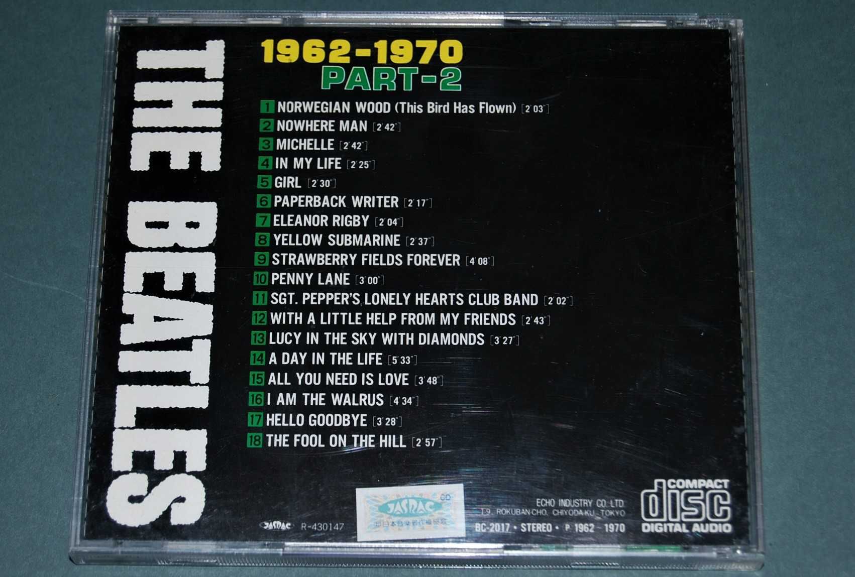The Beatles 1962 - 1970 Part 2 CD