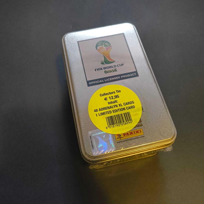 Collectors Tin  World Cup 2014 Brasil Panini