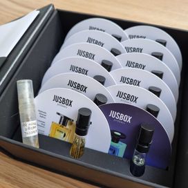 JUSBOX - zestaw próbek perfum 12x2ml / perfumy niszowe
