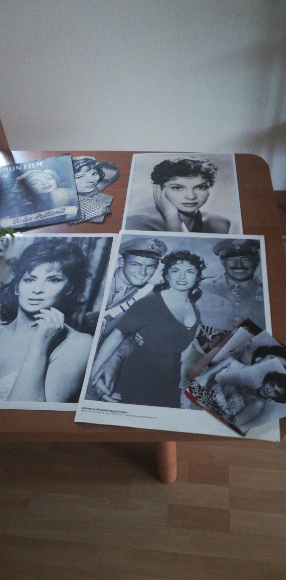 Gina lollobrigida plakaty vintage zdjęcia