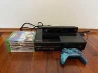 Xbox one zestaw z sensor kinect +pad+7 gier, 500 gb