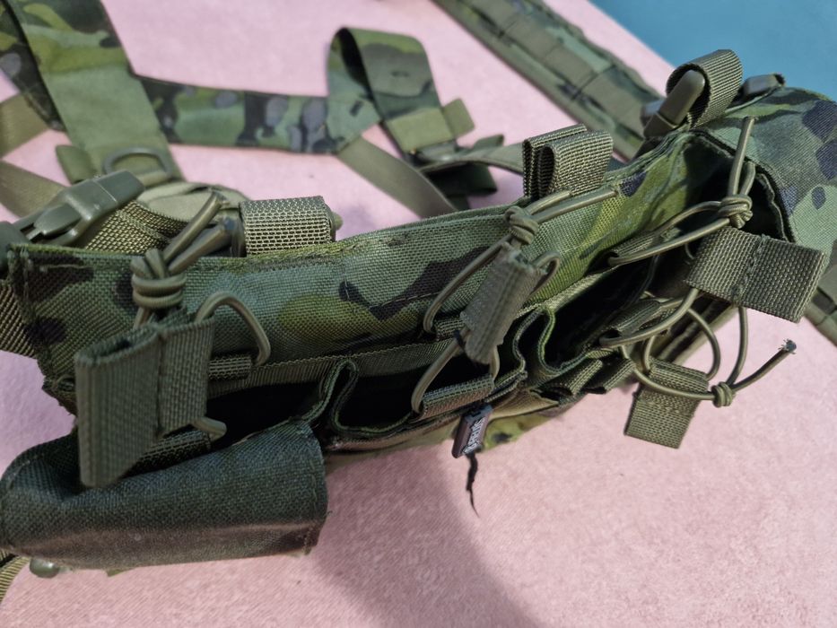 Chester rig kamizelka taktyczna, wojskowa  + pas biodrowy