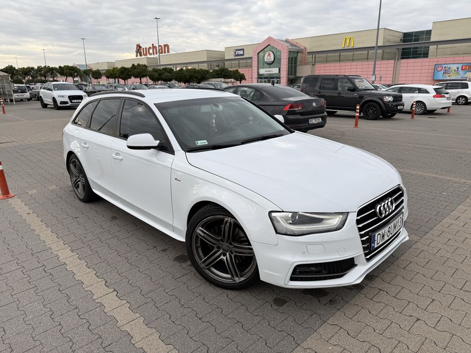 świetna okazja Audi A4 S-Line 2.0 TDI – Perfekcyjny stan i bogate