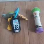 Mikrofon + pilot Szczeniaczka uczniaczka Fisher Price