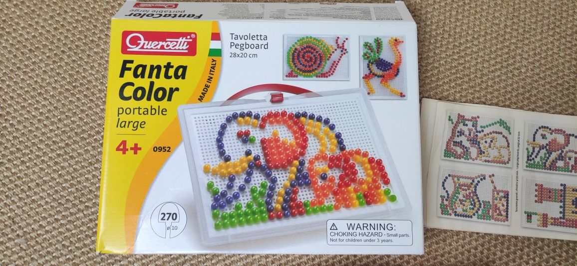 Mozaika Quercetti Fanta Color portable large walizka 327  elementów