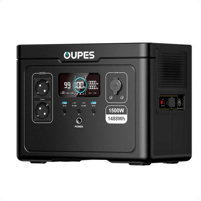 Електростанція для дому LiFePO4 1500W 1488Wh ДБЖ (UPS) OUPES