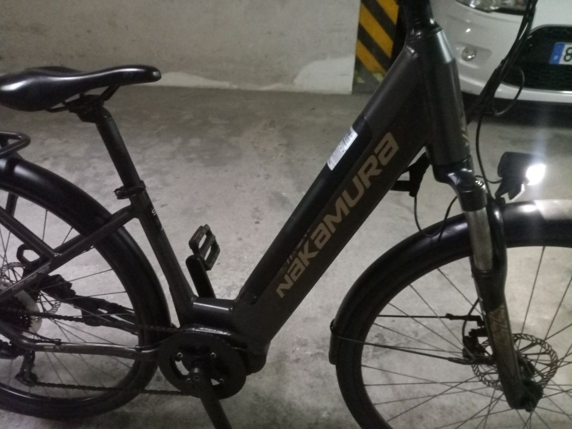 Bicicleta Nakamura elétrica,500w 80kms bateria