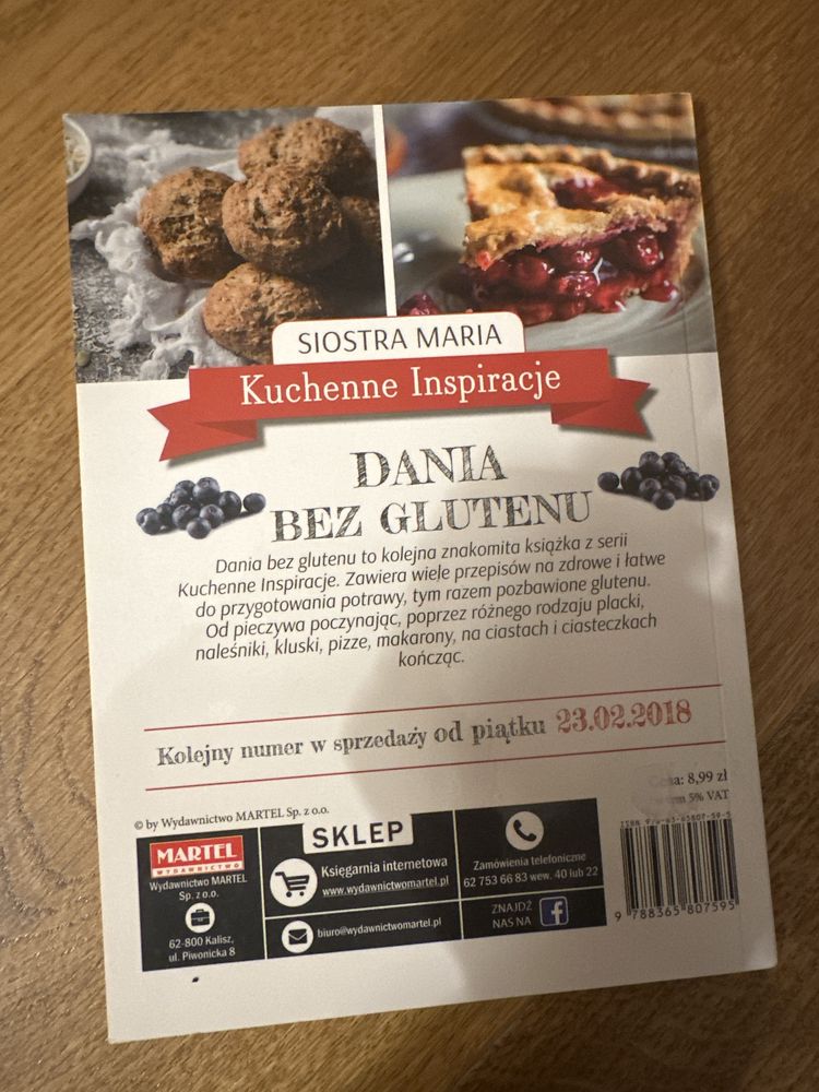 Siostra Maria Dania bez glutenu