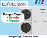 Pompa ciepła Panasonic WH-MDC16H6E5 OD RĘKI NOWA