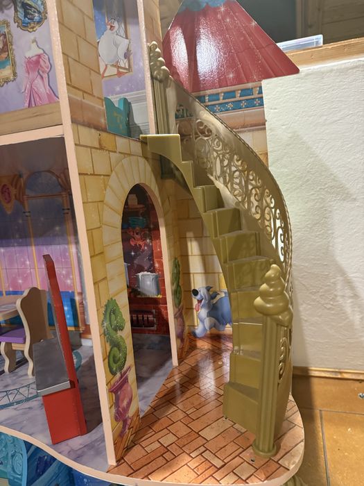 Pałac Arielki disney domek dla lalek