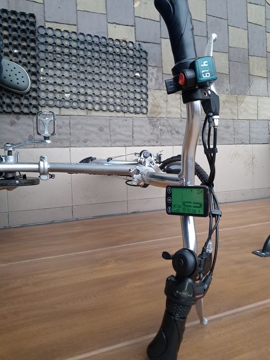 ЕлектроВелосипед з новою батареею  на курку газа 36Вт 12Ам Silentforcе