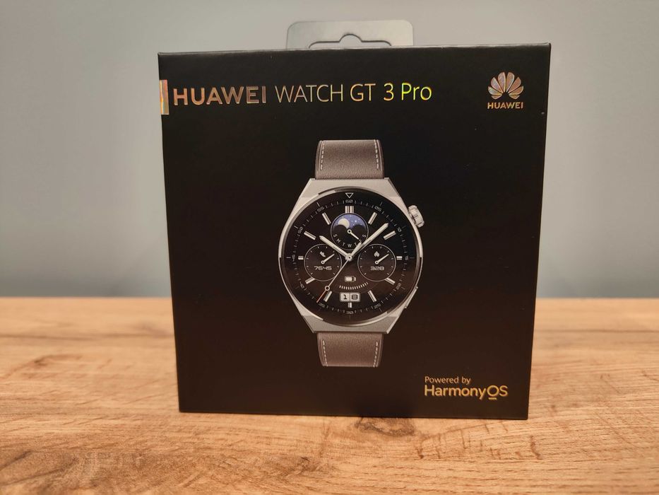 Smartwatch Huawei GT 3 Pro 46mm Stan idealny Gwarancja REZER. 7.7.23