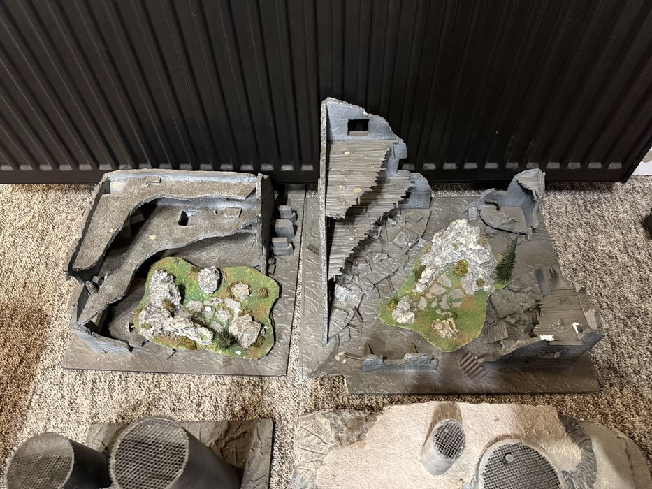 Makiety dioramy warhammer wh40k bitewniaki