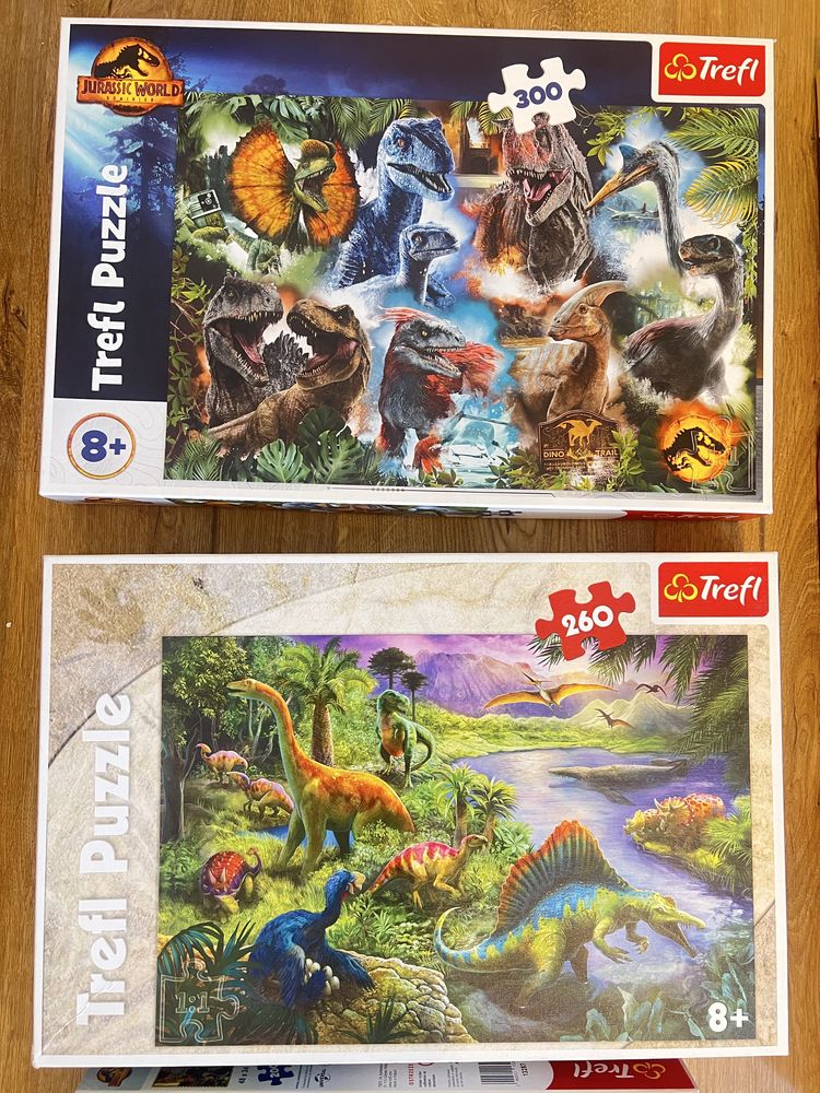 Puzzle od 100 do 300 elementow