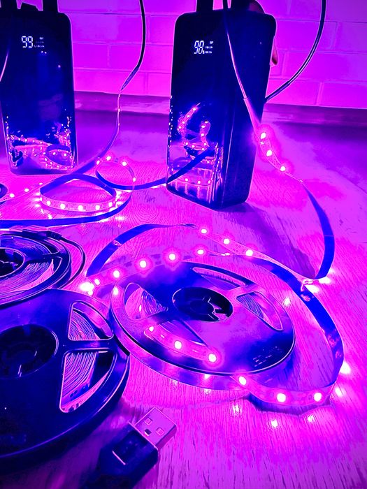 Фітолампа, фітострічка для рослин, розсади, фитолента