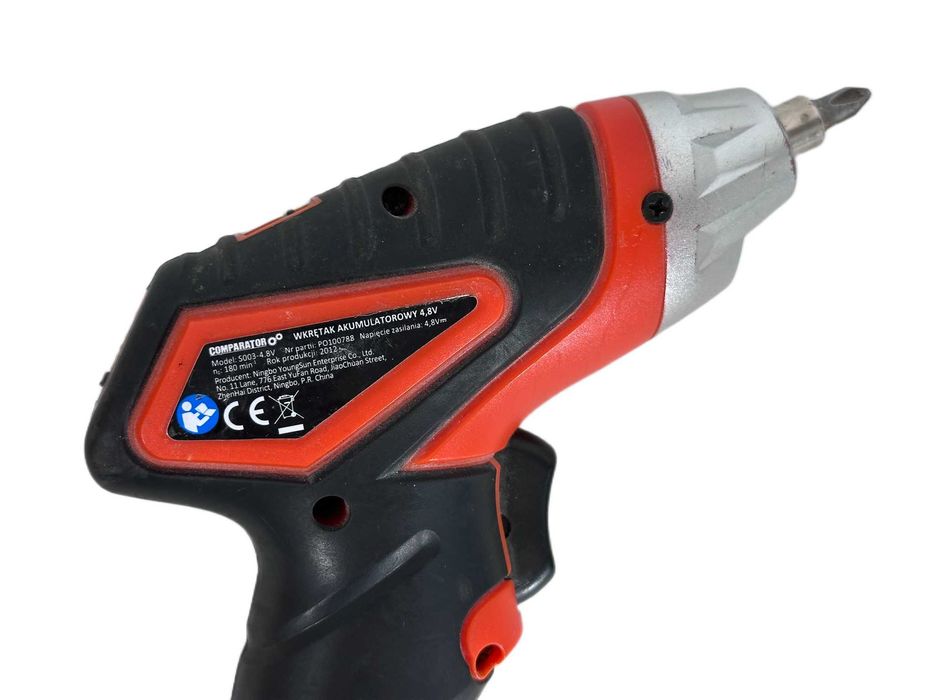Wkrętak akumulatorowy 4,8V COMPRACTOR + lutownica w gratisie