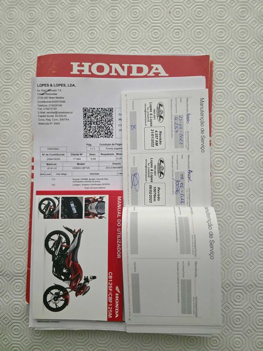 Honda CB125F - 2021 - 14 Mil Kms
