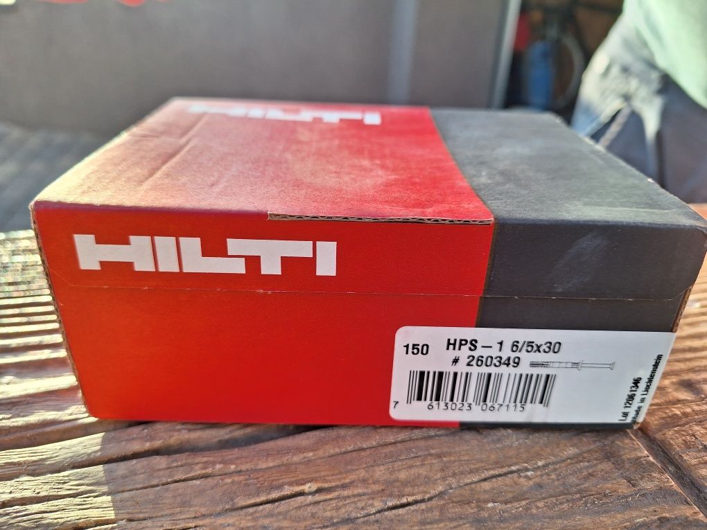 Hilti dyble kołki HPS-1 6/5x30 150 szt