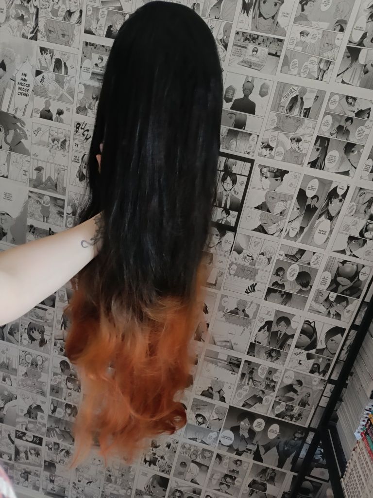 Peruka Nezuko – Demon Slayer (Kimetsu no Yaiba)  IDEALNA DO COSPLAYU!