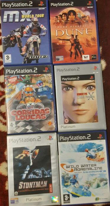 Jogos PS2 raros.