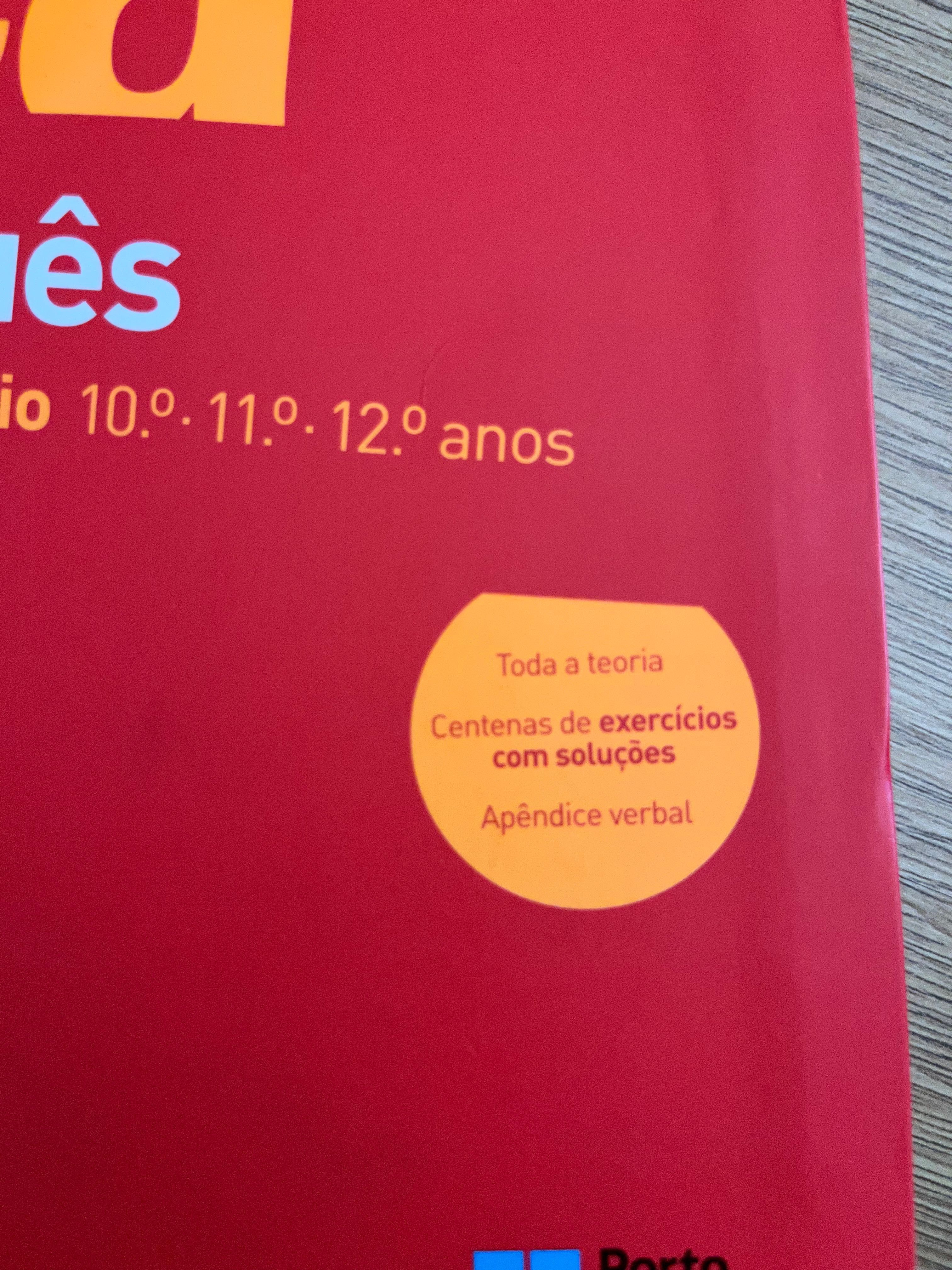 Livro de gramática de português