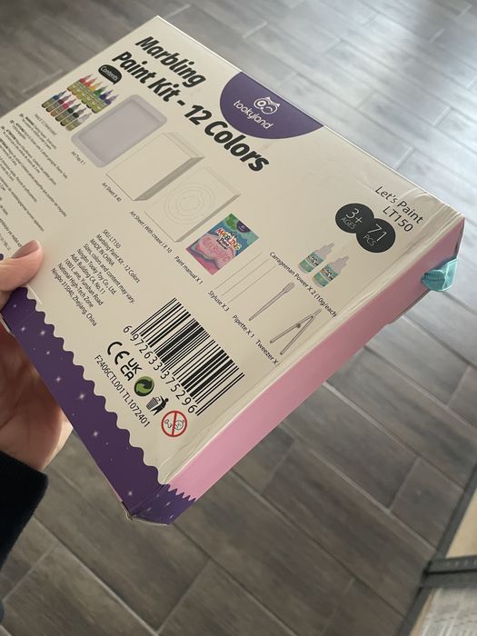 Набор для рисования на воде Jar Melo 12 цветов Эмбру