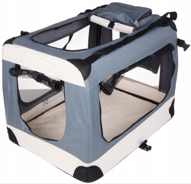 Duży mocny transporter kojec torba skladana dla psa/kota
