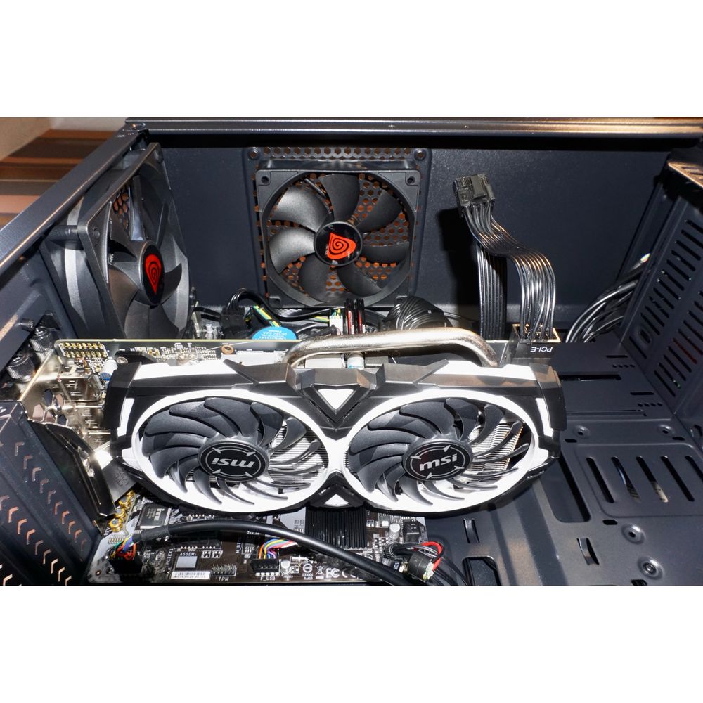 Komputer Gamingowy RX570 Armor 8GB, i3 9100F, 16 RAM prawie 7 TB!!!