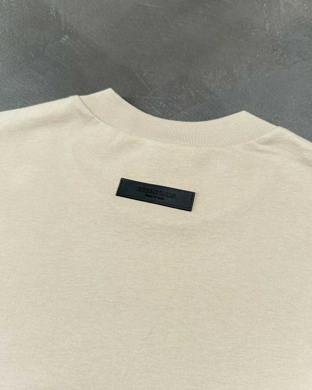 Лонгслів Fear Of God Essentials Cotton Jersey Long Sleeve Smoke Gray