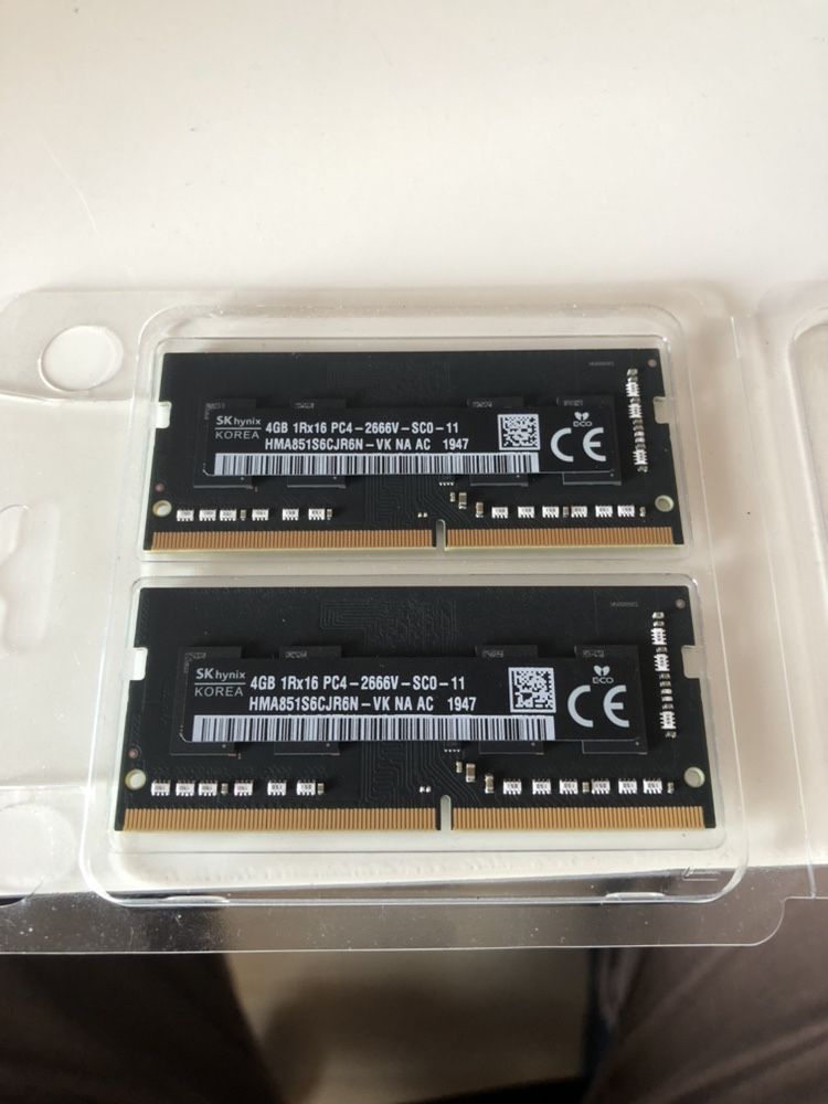 Mac mini 2018 RAM zestaw 8gb (2*4)