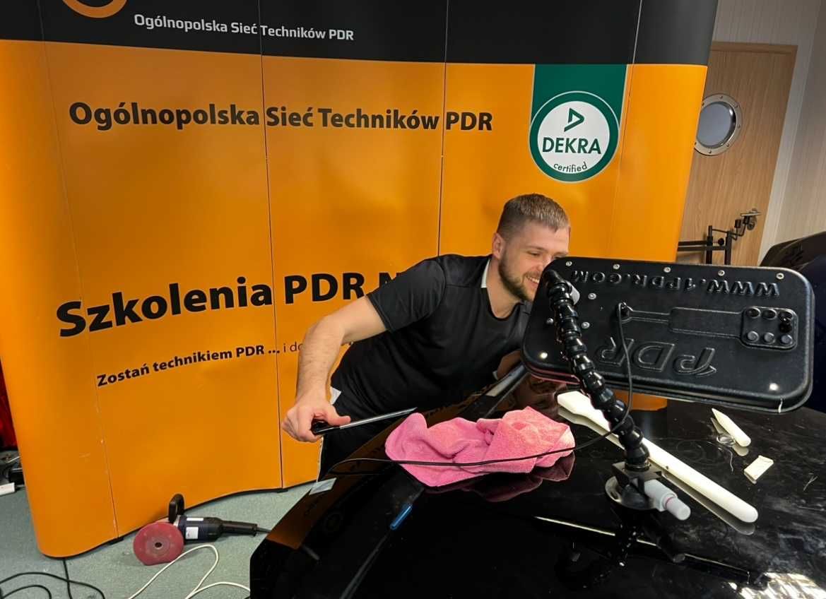 PDR.PL Szkolenie kurs PDR usuwanie wgnieceń 80h w 7 dni!  4999zl netto