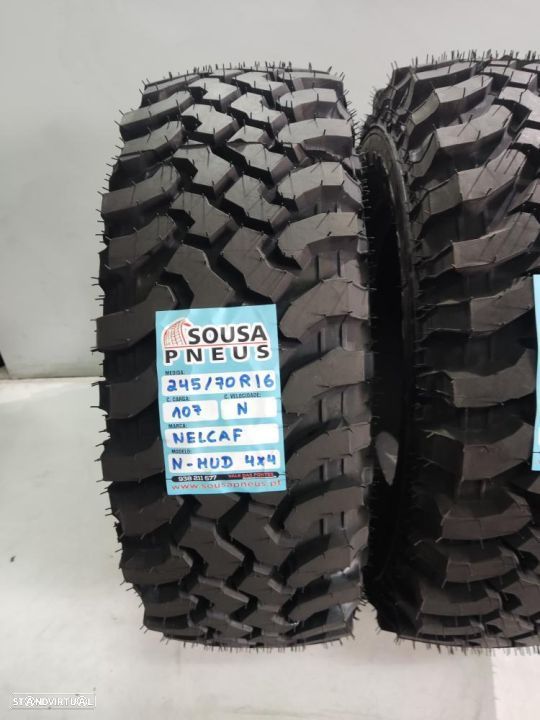 2 pneus novos 245-70r16 nelcaf ( recauchutados) oferta dos portes