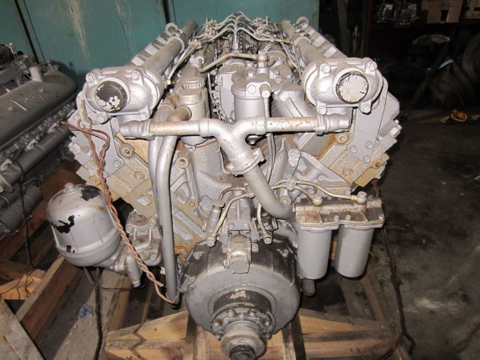 Двигатель ЯМЗ-240НМ2-1 500л.с БЕЛАЗ с турбоннадувом 240НМ2-1000186