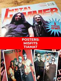 Metal Hammer 1999 - My Dying Bride, Plakaty XL: Misfits i Tiamat
