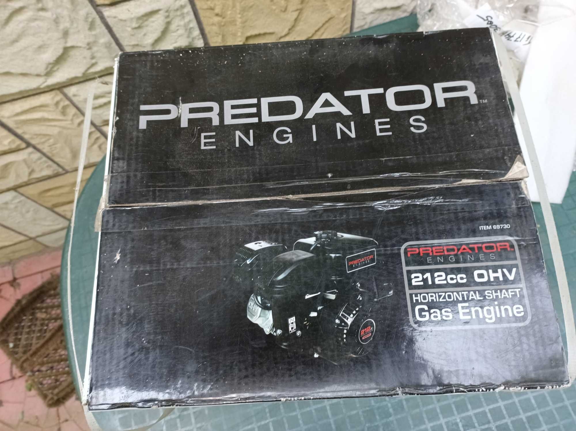 Silnik spalinowy predator 212cc wałek mocny