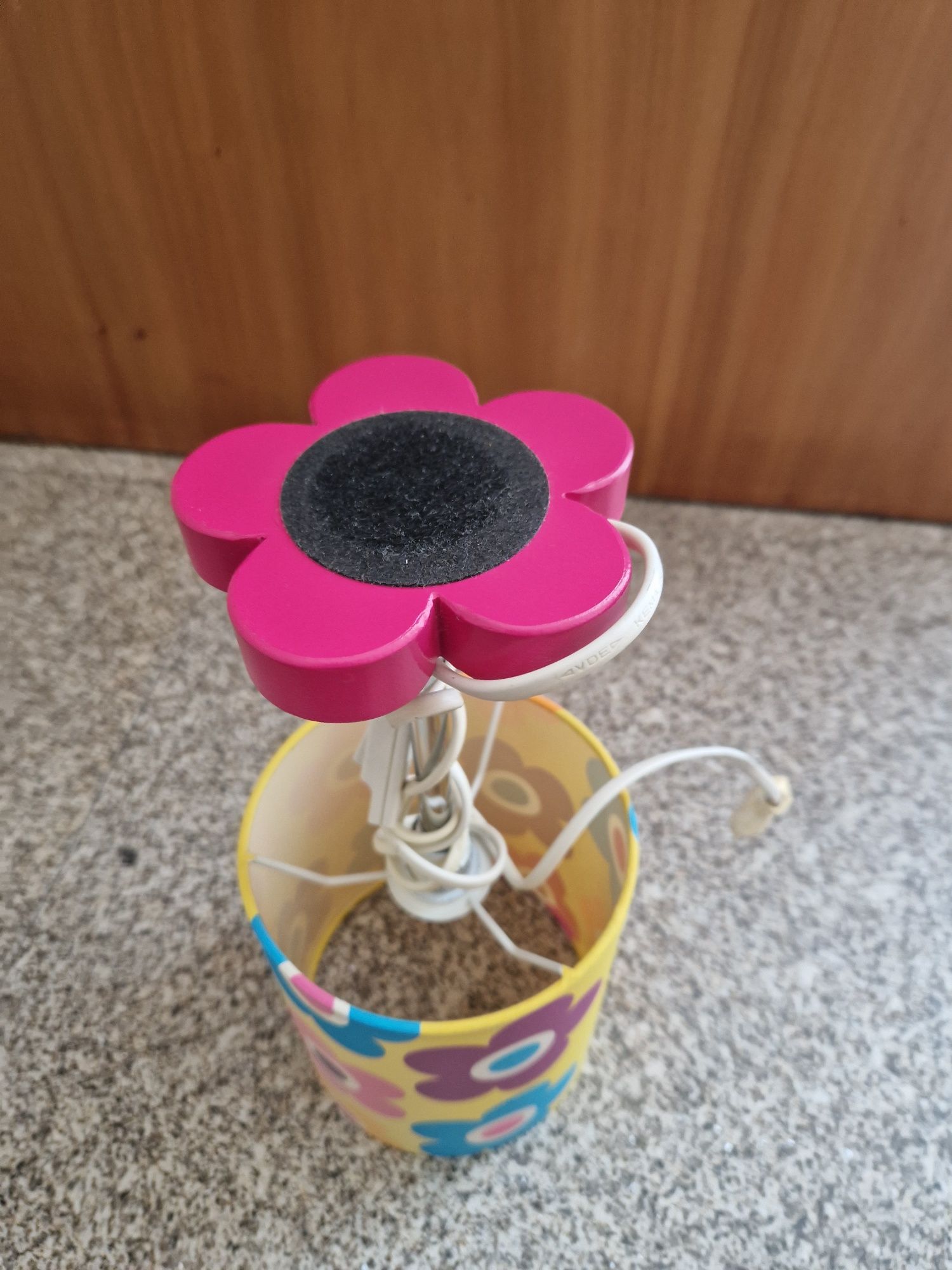 Candeeiro de mesa de cabeceira infantil
