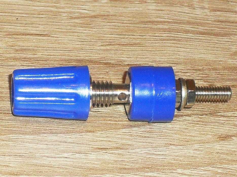 Zacisk laboratoryjny, gniazdo bananowe 4 mm, 16 A, 50 V, Deltron 552