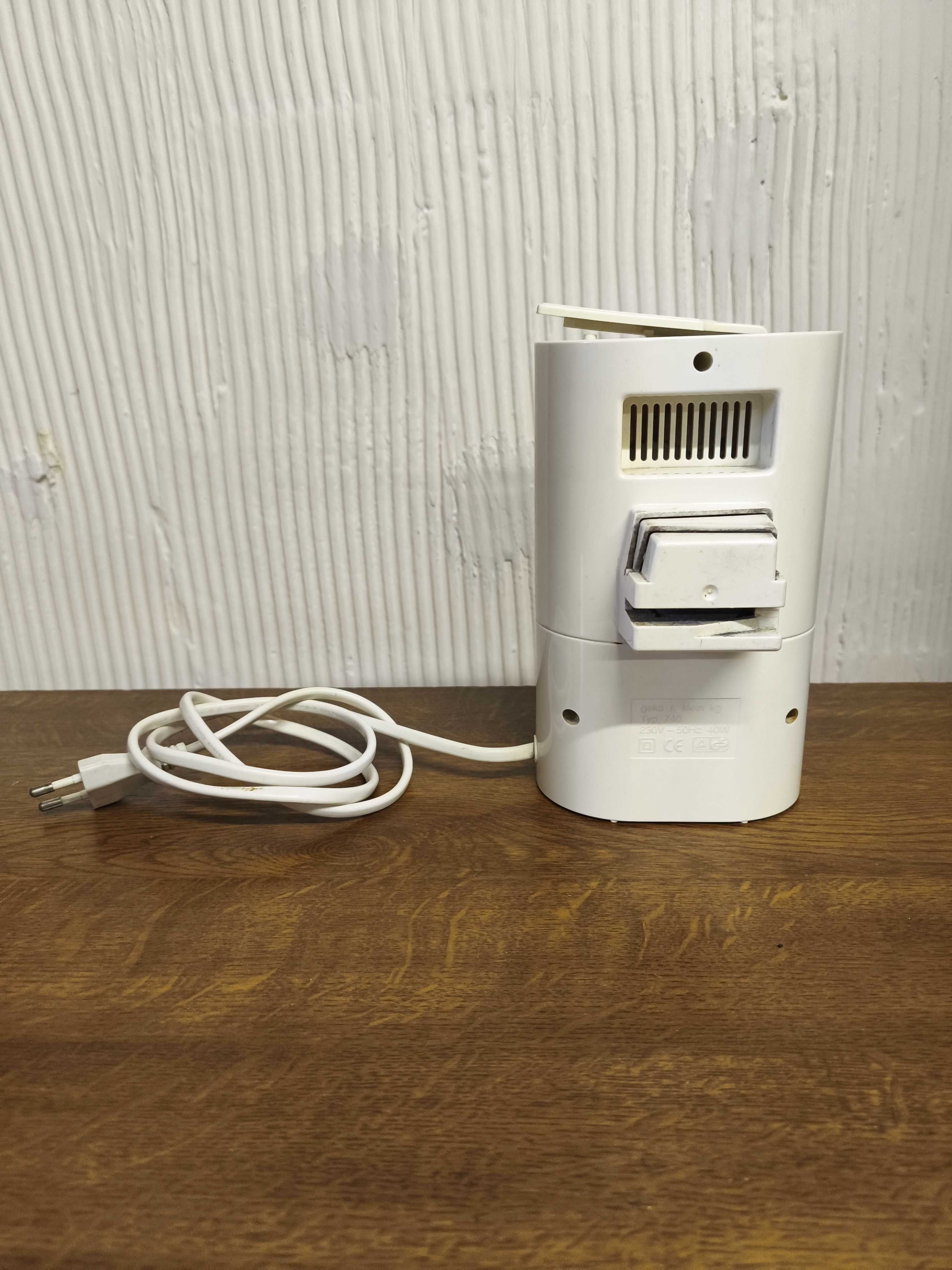 Otwieracz elektryczny do konserw i ostrzałka do noży geka 40 W